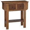 vidaXL Table console bois de r&eacute;cup&eacute;ration m&eacute;lang&eacute; 80x35x80 cm