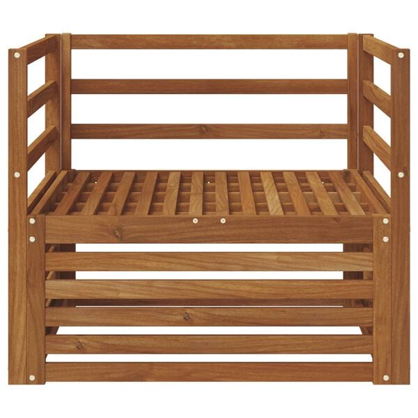 vidaXL 2 Pi&egrave;ce Canap&eacute; avec Accoudoirs Naturel