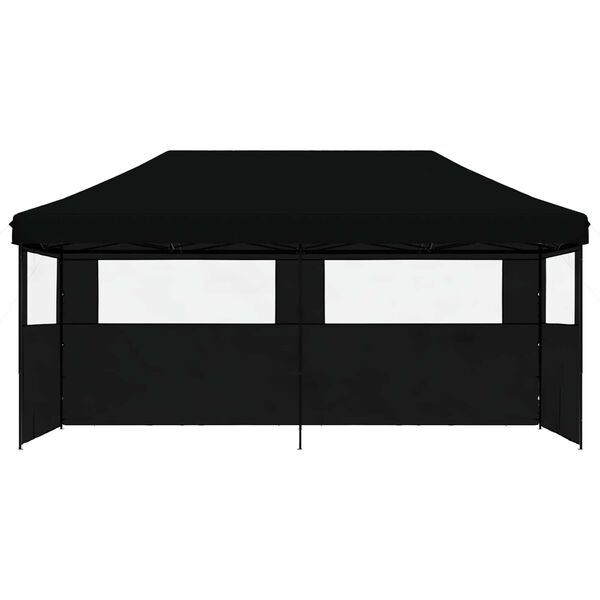 vidaXL Tente de f&ecirc;te Noir 292 x 580 x 315 cm Tissu Oxford