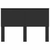 vidaXL T&ecirc;te de lit Ch&ecirc;ne noir 160 cm Bois d'ing&eacute;nierie