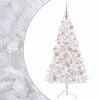 vidaXL Sapin de No&euml;l artificiel avec boules 210 cm 300 LED Blanc chaud