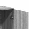vidaXL Buffet sonoma gris 79x38x80 cm bois d'ing&eacute;nierie