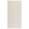 vidaXL Tapis ZIZUR cr&egrave;me 80x150 cm aspect de jute int&eacute;rieur ext&eacute;rieur