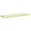 vidaXL Coussin de banc 1 pi&egrave;ce VUGHT 100 % polyester Cr&egrave;me