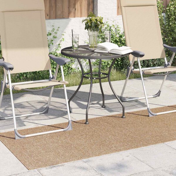 vidaXL Tapis de surface Rectangulaire Naturel 150 x 80 cm