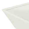 vidaXL Cache-pot de jardin 5 pcs Blanc 50 x 50 x 15 cm