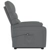 vidaXL Fauteuil Anthracite Similicuir