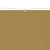vidaXL Auvent vertical Beige 60x800 cm Tissu oxford