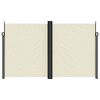vidaXL Auvent lat&eacute;ral r&eacute;tractable Cr&egrave;me 200x1200 cm