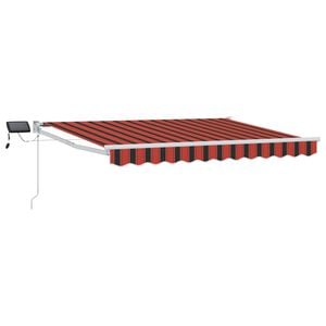 vidaXL Store r&eacute;tractable manuel avec LEDs 3,5 x 2 m
