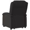 vidaXL Fauteuil inclinable noir tissu