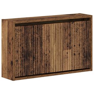 vidaXL Cabinet &agrave; chaussures mural ARNHEM 71 x 17 x 43 cm Bois ancien