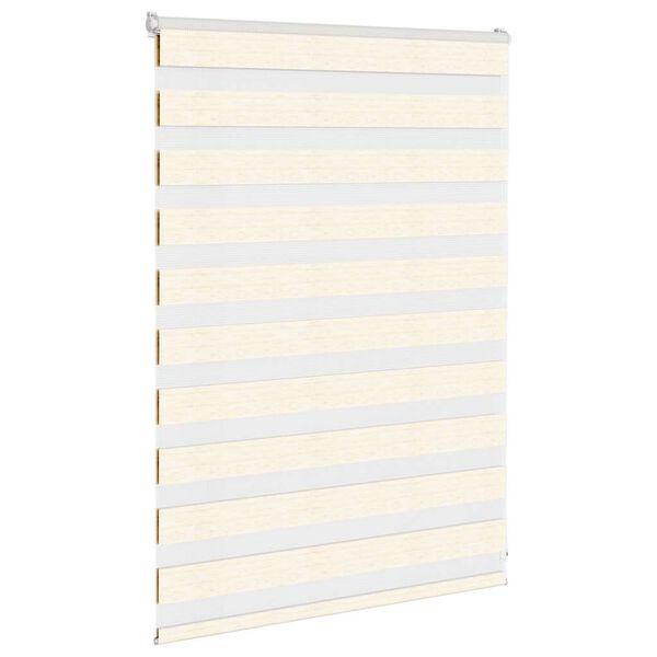 vidaXL Store zèbre beige marbré largeur du tissu 110,9 cm polyester