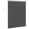 vidaXL Store V&eacute;nitien R&eacute;glable Gris Argent&eacute; 150 x 120 cm PVC