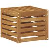 vidaXL Banc de Jardin Naturel 43 x 43 x 37 cm Bois d'Acacia Massif