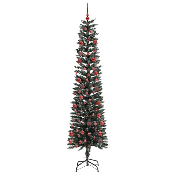 vidaXL Sapin de Noël artificiel avec 300 LED Vert 58 x 58 x 210 cm