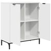 vidaXL Buffet Blanc 69,5 x 33 x 82 cm Bois d'ing&eacute;nierie