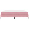 vidaXL Lit &agrave; ressorts avec matelas Rose 180 x 210 cm tissu