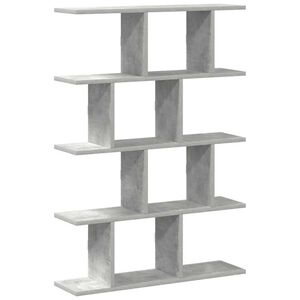 vidaXL &Eacute;tag&egrave;re cube murale 12 compartiments gris b&eacute;ton bois ing&eacute;nierie
