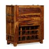 vidaXL Armoire de bar Bois massif 85x40x95 cm