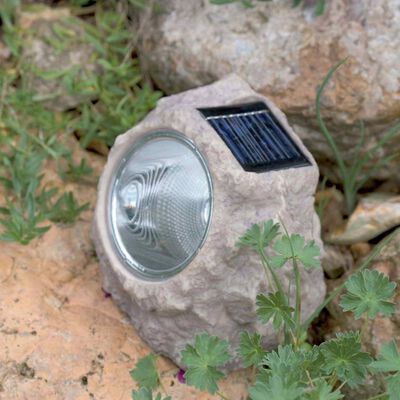 Luxform Lampe de rocher de jardin LED solaire Andes 3 pcs