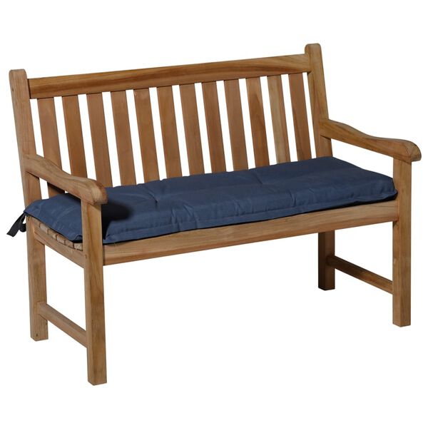 Madison Coussin de banc Panama 180x48 cm Bleu saphir