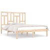 vidaXL Cadre de lit sans matelas 160x200 cm bois massif de pin