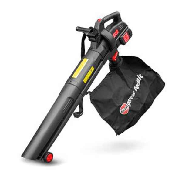 ELEM Garden Technic D&eacute;chiqueteuse aspirateur rechargeable 3en1 2x20 V