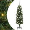 vidaXL Sapin de No&euml;l artificiel Vert 150 cm PVC et acier et plastique