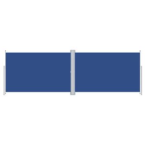 vidaXL Auvent lat&eacute;ral r&eacute;tractable Bleu 200x600 cm