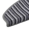 vidaXL Tapis d'escalier auto-adh&eacute;sifs 15 pcs Gris 65 x 21 x 4 cm