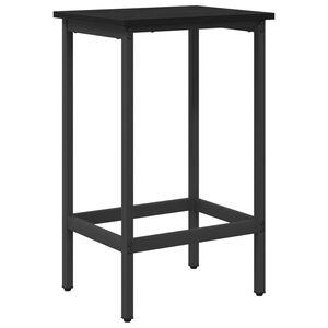 vidaXL Tabouret de bar Ch&ecirc;ne noir 40 x 32 x 64 cm Bois d'ing&eacute;nierie