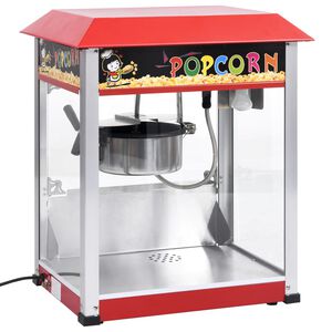 vidaXL Machine &agrave; pop-corn avec pot de cuisson en t&eacute;flon 1400 W