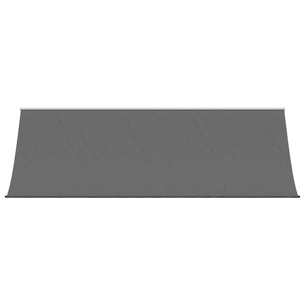 vidaXL Auvent r&eacute;tractable anthracite 350x150 m tissu et acier