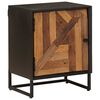vidaXL Table de chevet faite main Naturel 40 x 30 x 50 cm