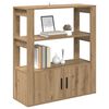 vidaXL Buffet ch&ecirc;ne artisanal 30 x 80 x 90 cm Bois d'ing&eacute;nierie