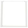 vidaXL Pieds de table à manger en U 2 pièces Blanc 80 x (72-73) cm Acier