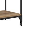 vidaXL Table console avec tiroir Ch&ecirc;ne artisanal 100 x 34,5 x 75 cm