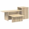 vidaXL Table console Ch&ecirc;ne Sonoma 91,5 x 35 x 38,5 cm