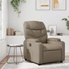 vidaXL Fauteuil inclinable Cappuccino Similicuir