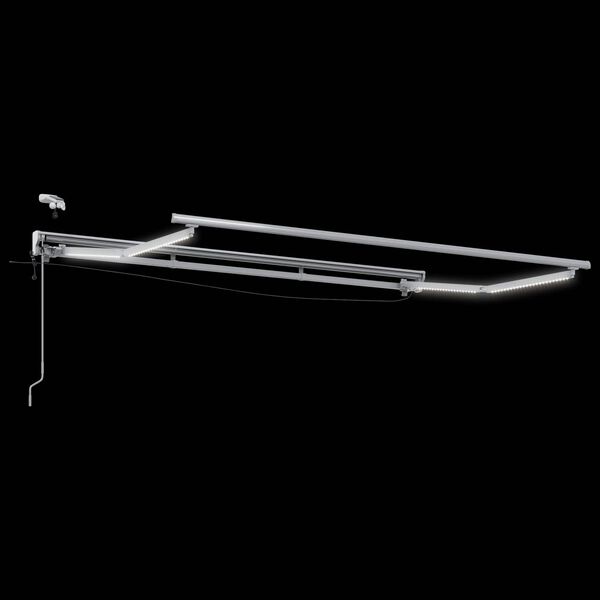 vidaXL Auvent r&eacute;tractable &eacute;lectrique Anthracite 2,5 x 2 m