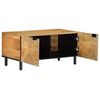 vidaXL Table basse marron 80x50x40 cm bois de manguier massif