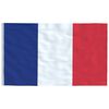 vidaXL Drapeau fran&ccedil;ais 90x150 cm