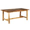 vidaXL Table de salle &agrave; manger Bois de r&eacute;cup&eacute;ration massif 180 cm