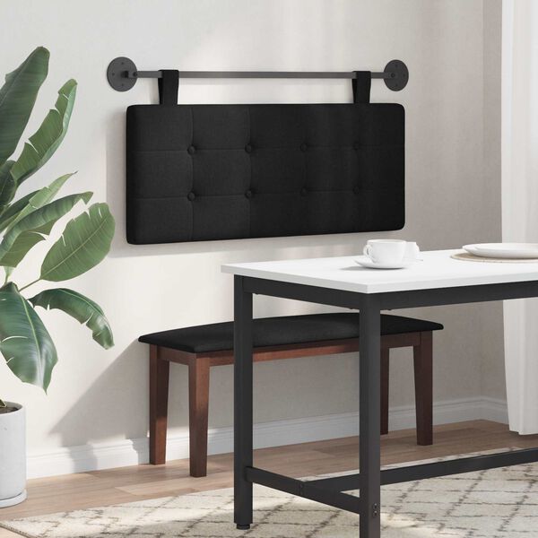 vidaXL T&ecirc;te de lit suspendue Montage mural tissu