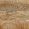 vidaXL Tables de chevet 2 pcs 40x33,5x46 cm Bois de manguier solide