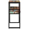 vidaXL Table console Multicolore 90 x 33 x 75 cm Bois Recycl&eacute; Solide