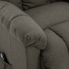 vidaXL Fauteuil Taupe Tissu