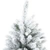vidaXL Sapin de Noël artificiel avec 150 LED Blanc 150 cm PE et PVC