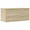 vidaXL Boîte de rangement chêne sonoma 100x42x46 cm bois d'ingénierie